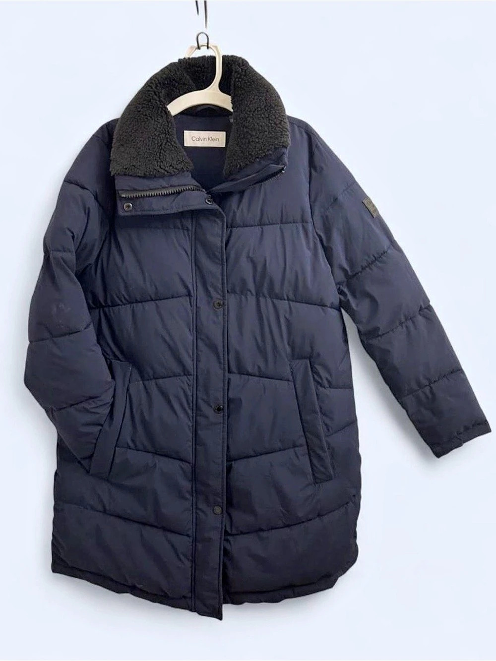 Calvin Klein Puffer Jacket Black Size Small